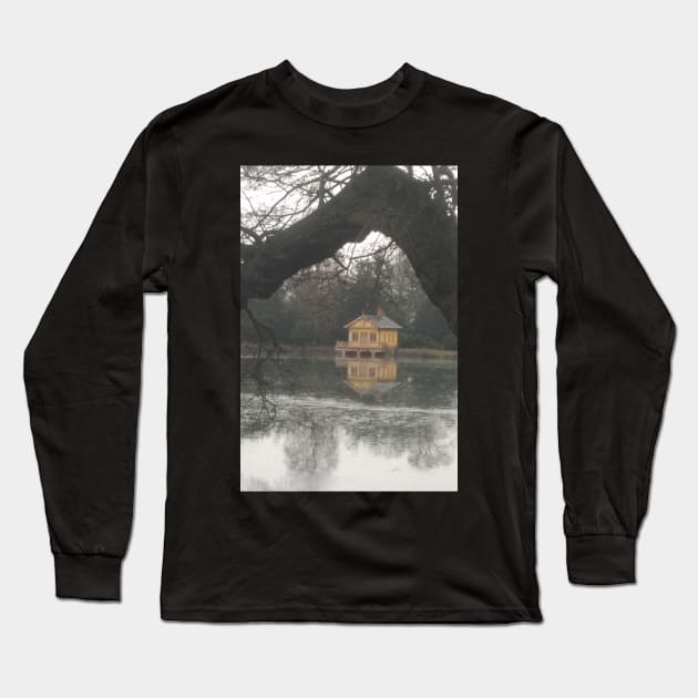 Lake House Long Sleeve T-Shirt by TreacleDesigns